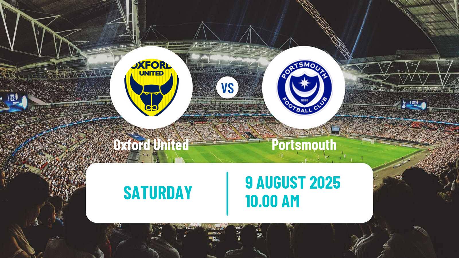 Football English League Championship Oxford United - Portsmouth