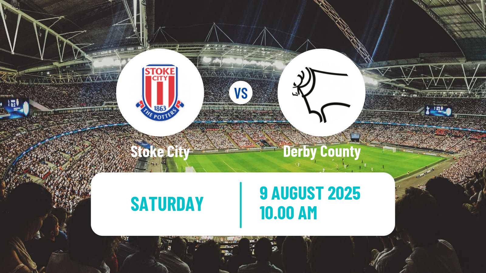 Football English League Championship Stoke City - Derby County