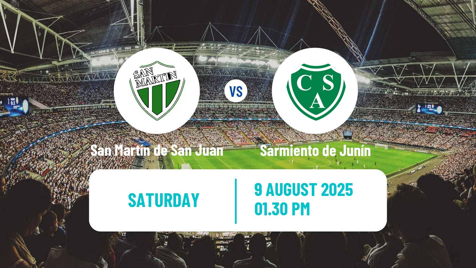 Football Argentinian Liga Profesional San Martín de San Juan - Sarmiento de Junín