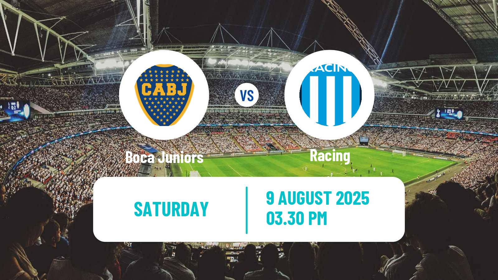 Football Argentinian Liga Profesional Boca Juniors - Racing