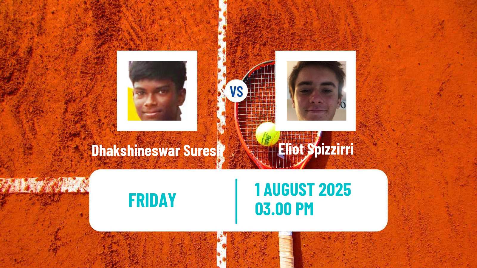 Tennis Lexington Challenger Men Dhakshineswar Suresh - Eliot Spizzirri