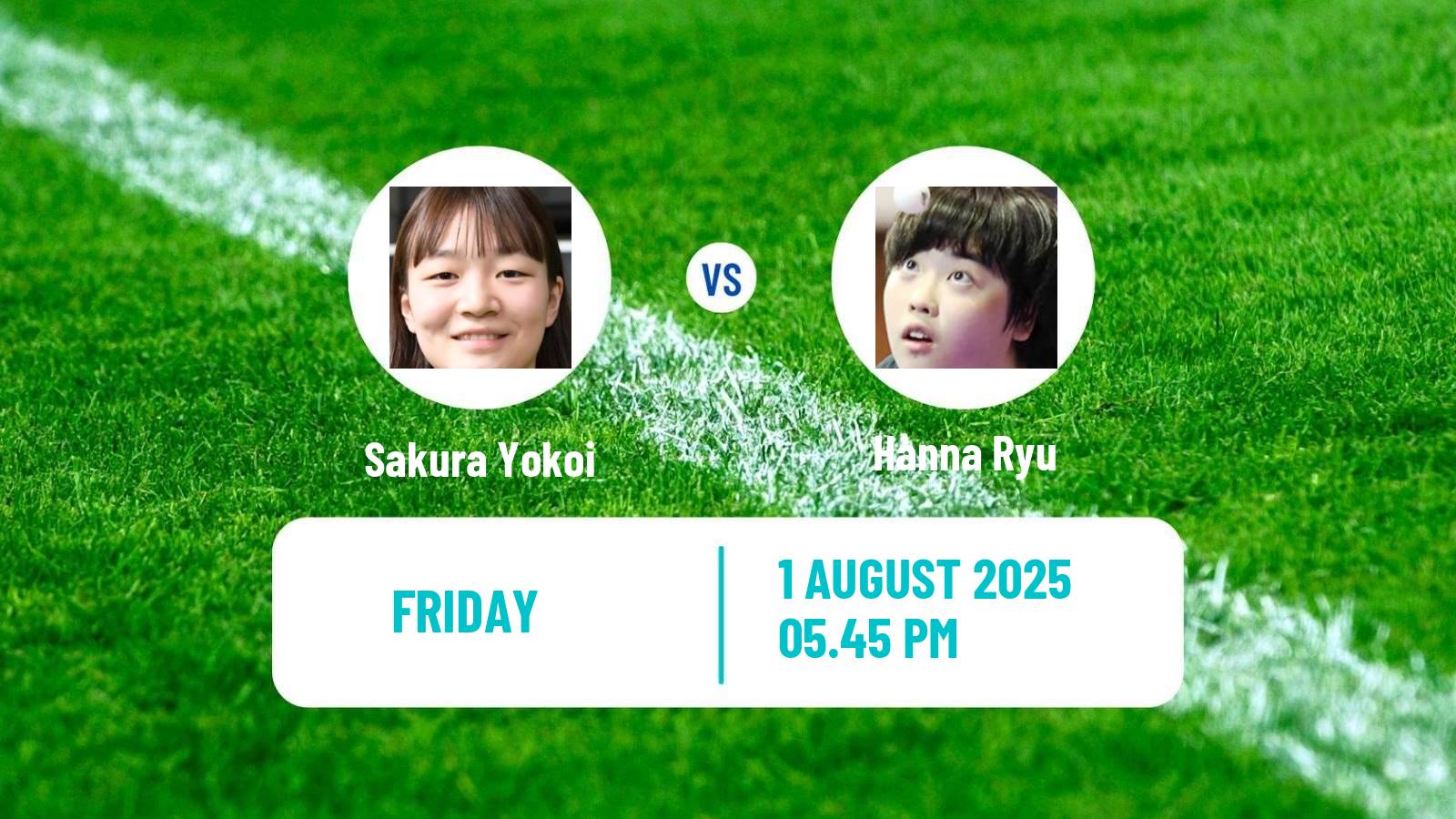 Table tennis Wtt Star Contender Foz Do Iguacu Women Sakura Yokoi - Hanna Ryu