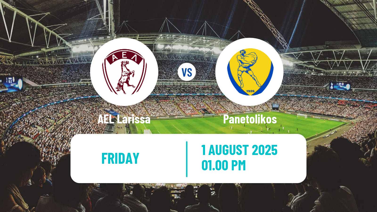 Football Club Friendly AEL Larissa - Panetolikos