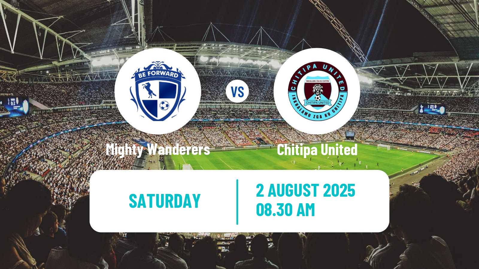 Football Malawi Premier Division Mighty Wanderers - Chitipa United
