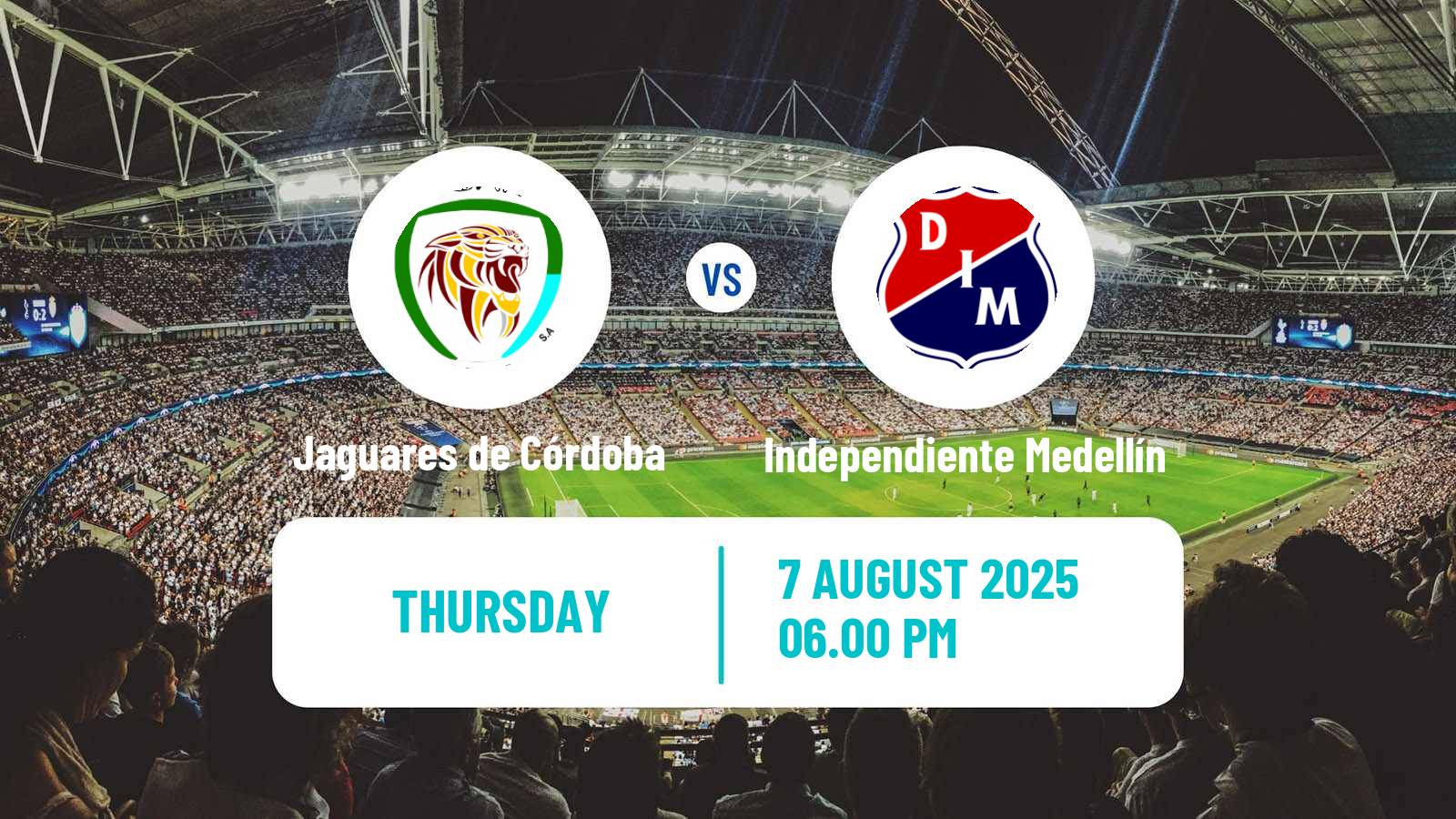 Football Colombian Copa Jaguares de Córdoba - Independiente Medellín
