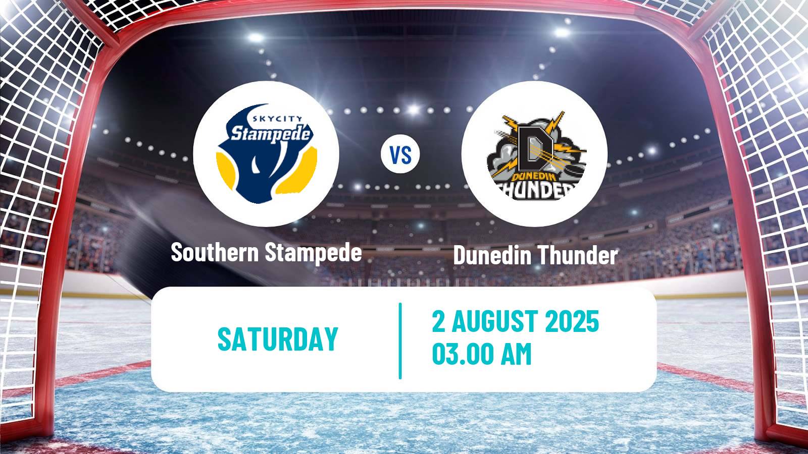 Hockey New Zealand NZIHL Southern Stampede - Dunedin Thunder