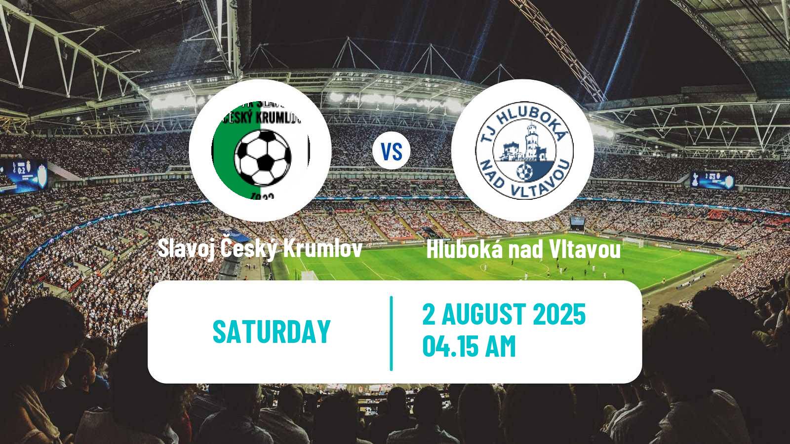 Football Czech Cup Slavoj Český Krumlov - Hluboká nad Vltavou