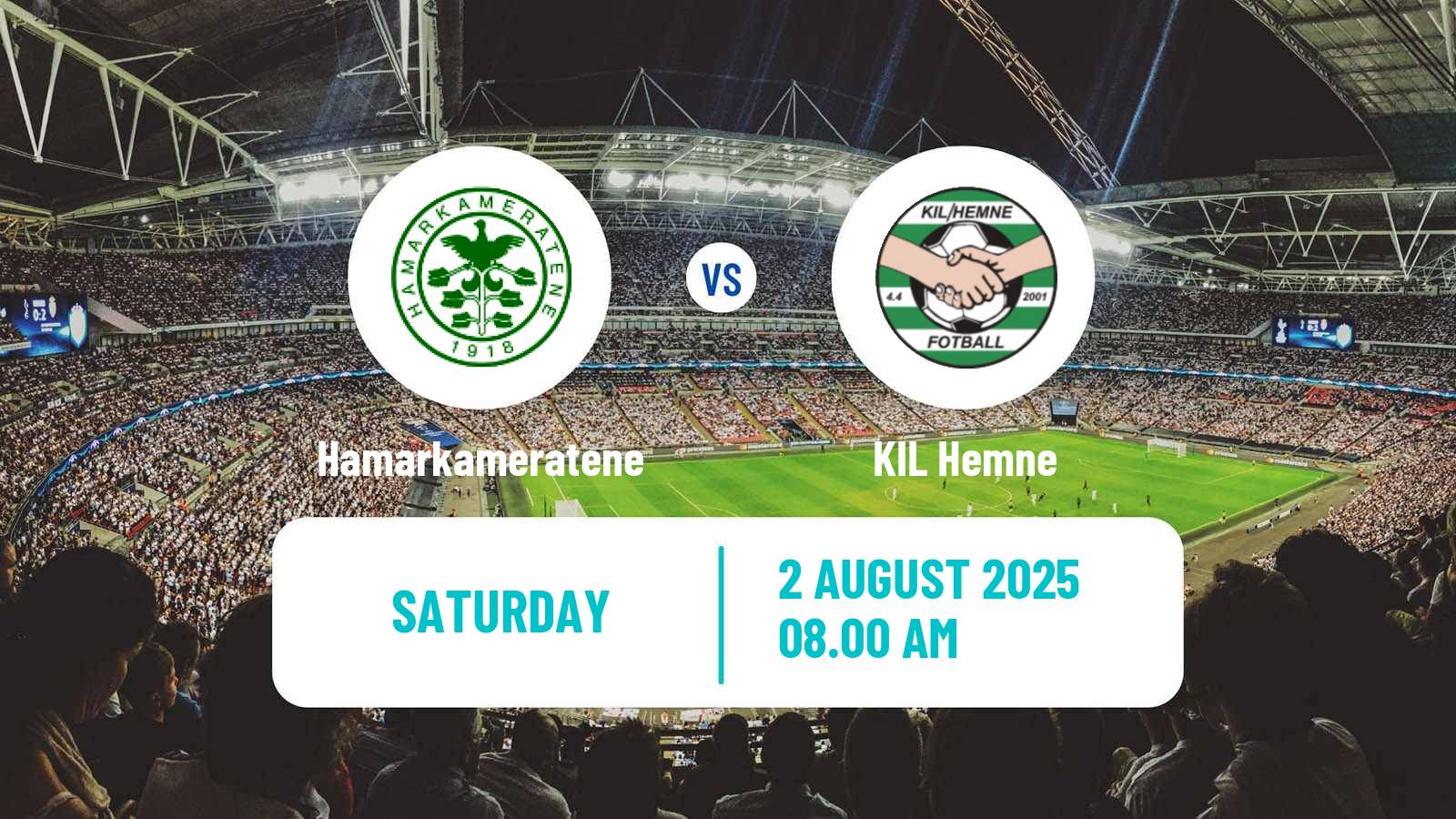 Football Norwegian Division 1 Women Hamarkameratene - KIL Hemne