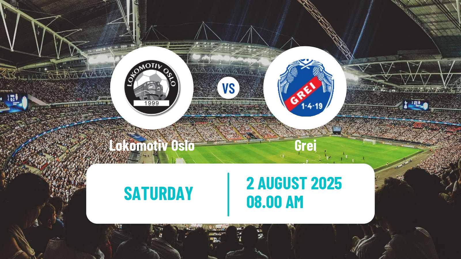 Football Norwegian Division 3 - Group 6 Lokomotiv Oslo - Grei
