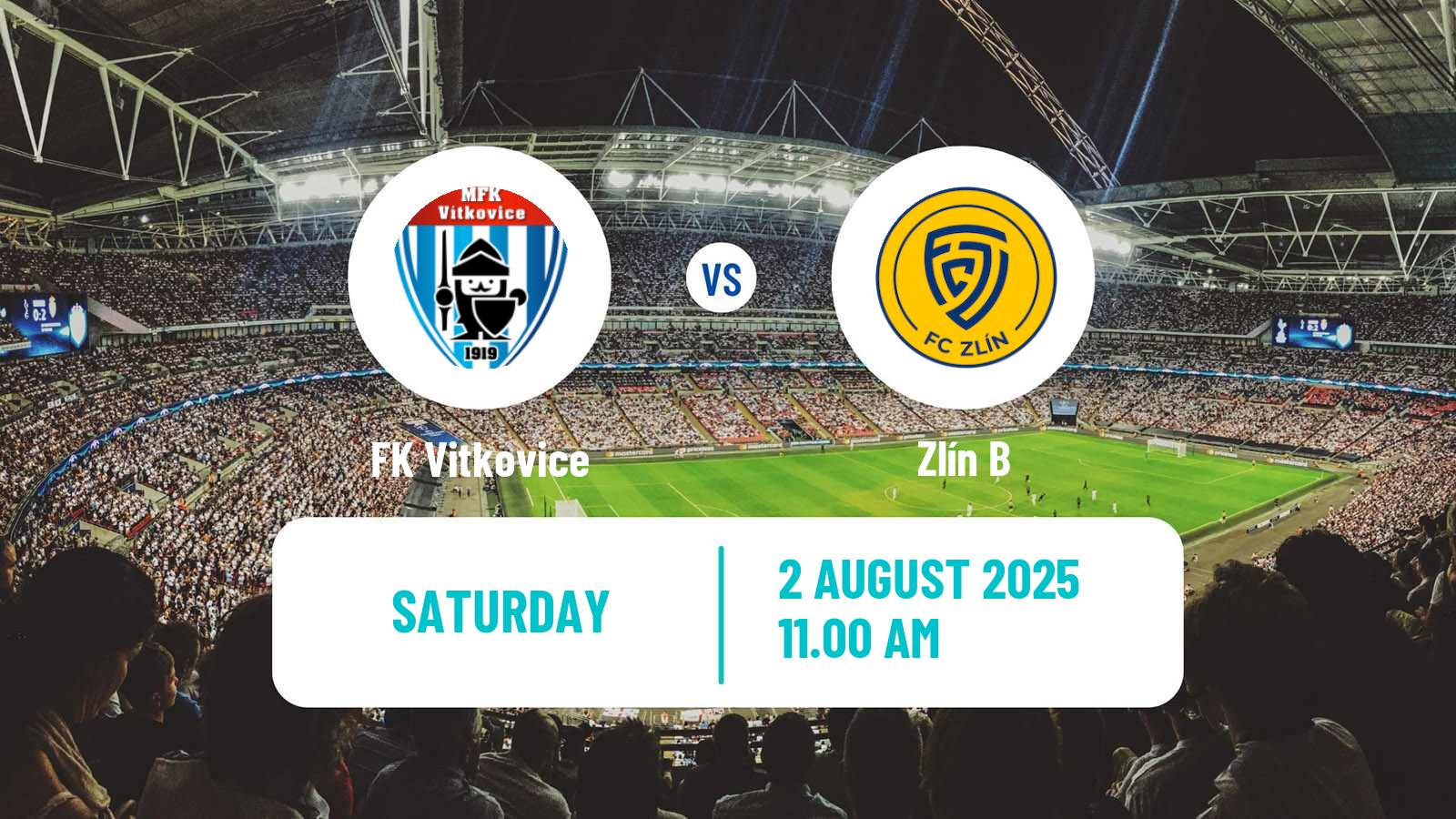Football Czech MSFL Vitkovice - Zlín B