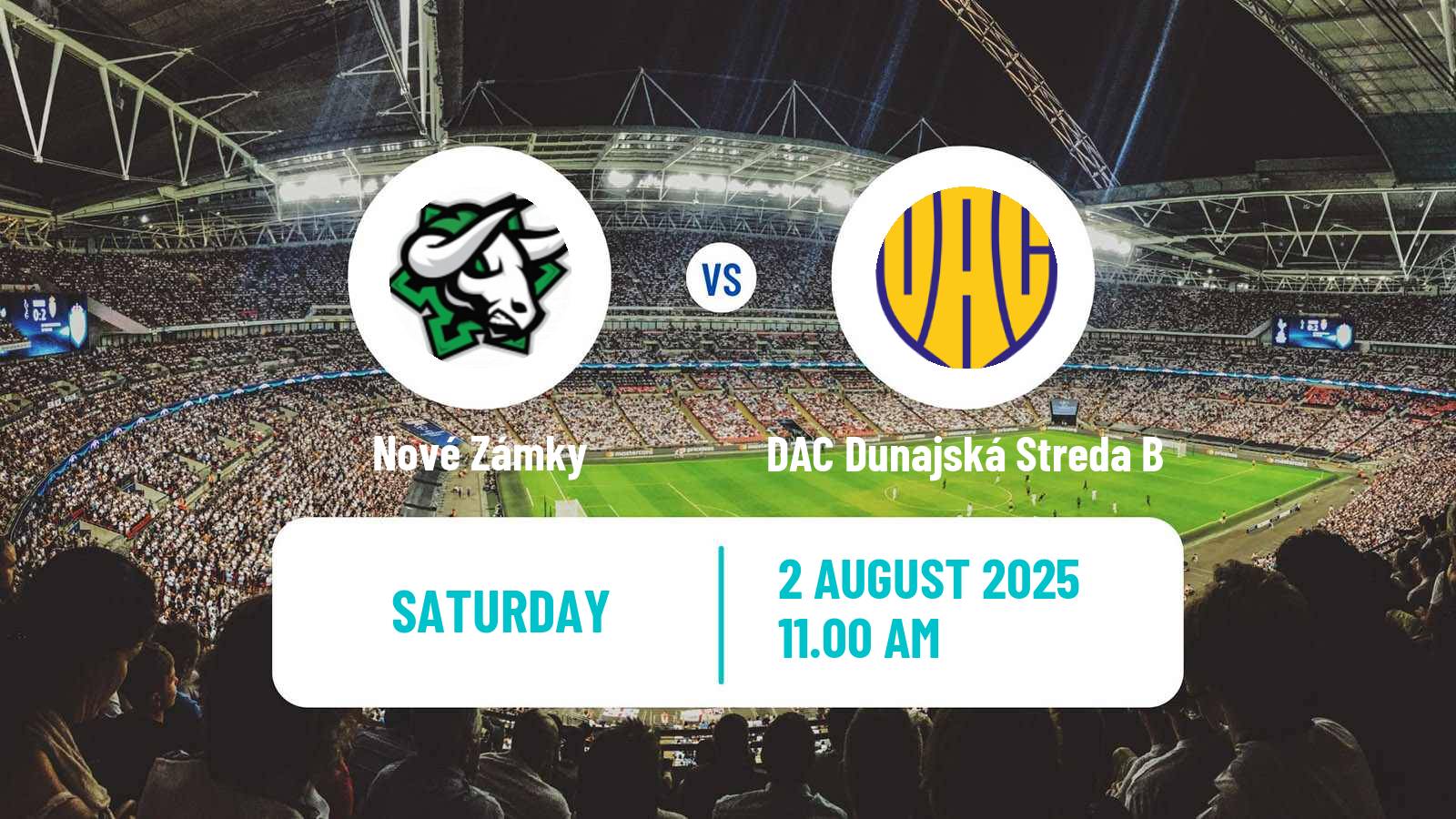 Football Slovak 3 Liga West Nové Zámky - DAC Dunajská Streda B