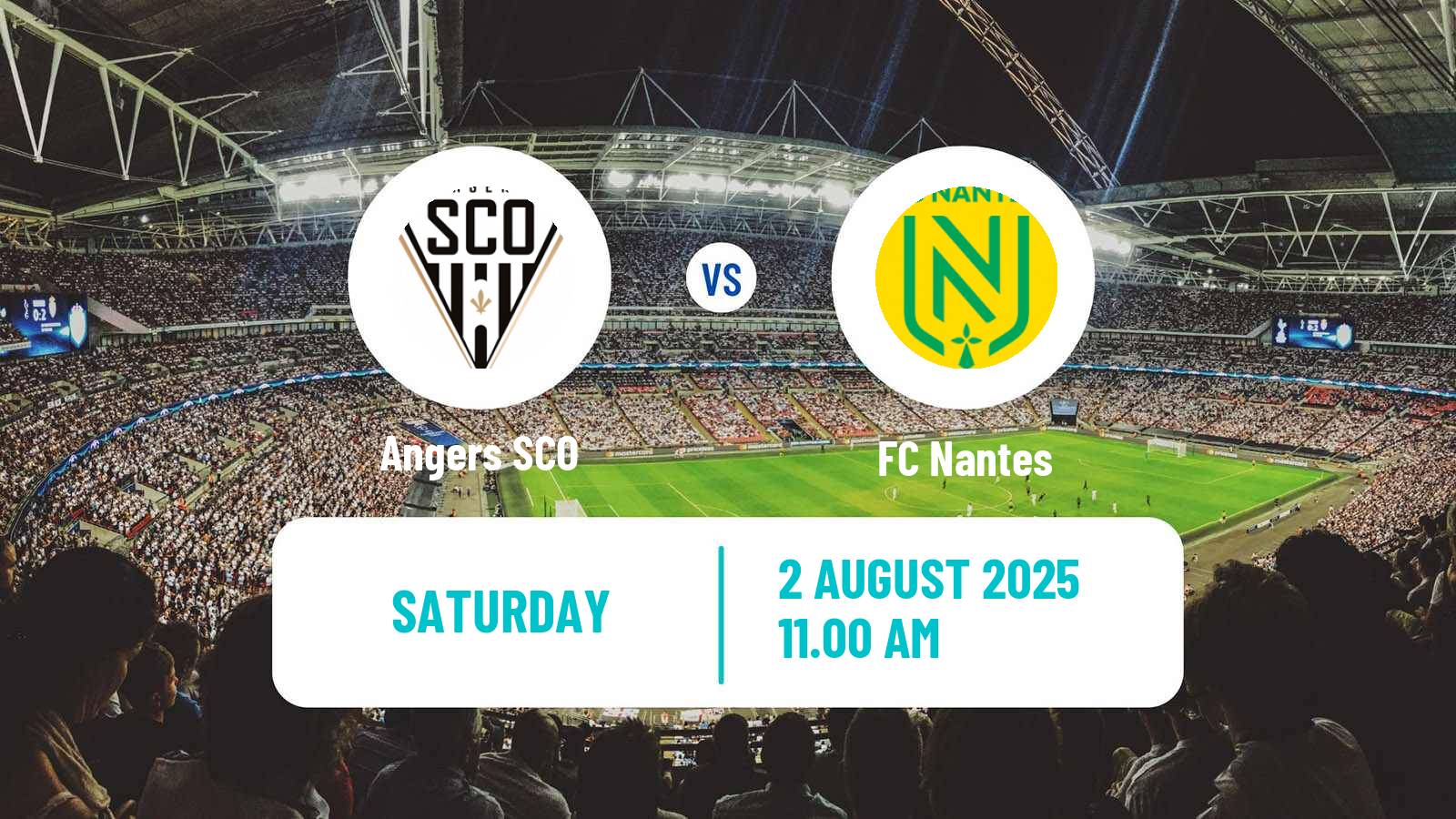 Football Club Friendly Angers - Nantes
