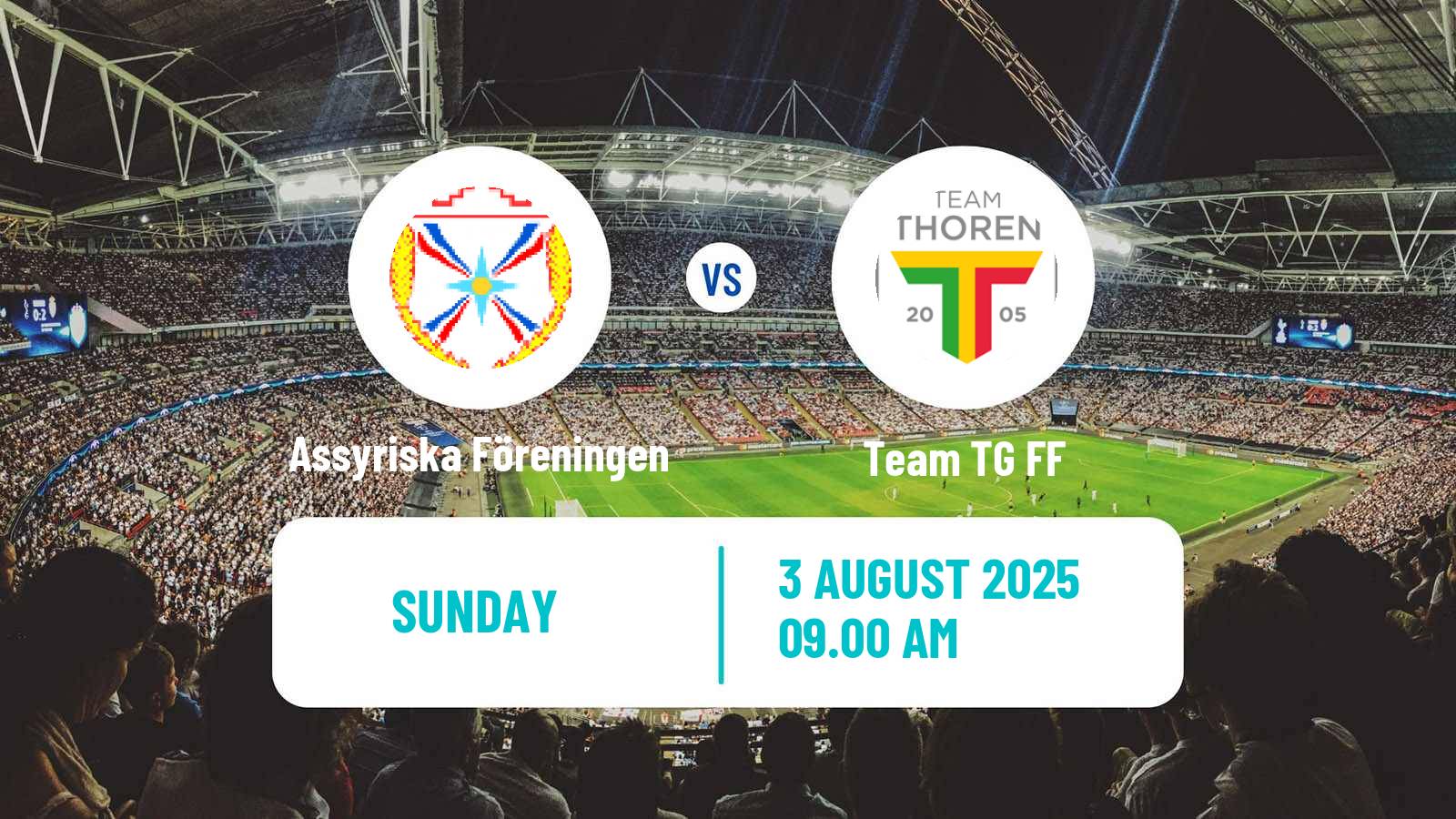 Football Swedish Division 1 Norra Assyriska Föreningen - Team TG