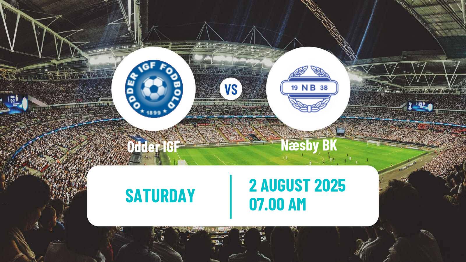 Football Danish 3 Division Odder - Næsby