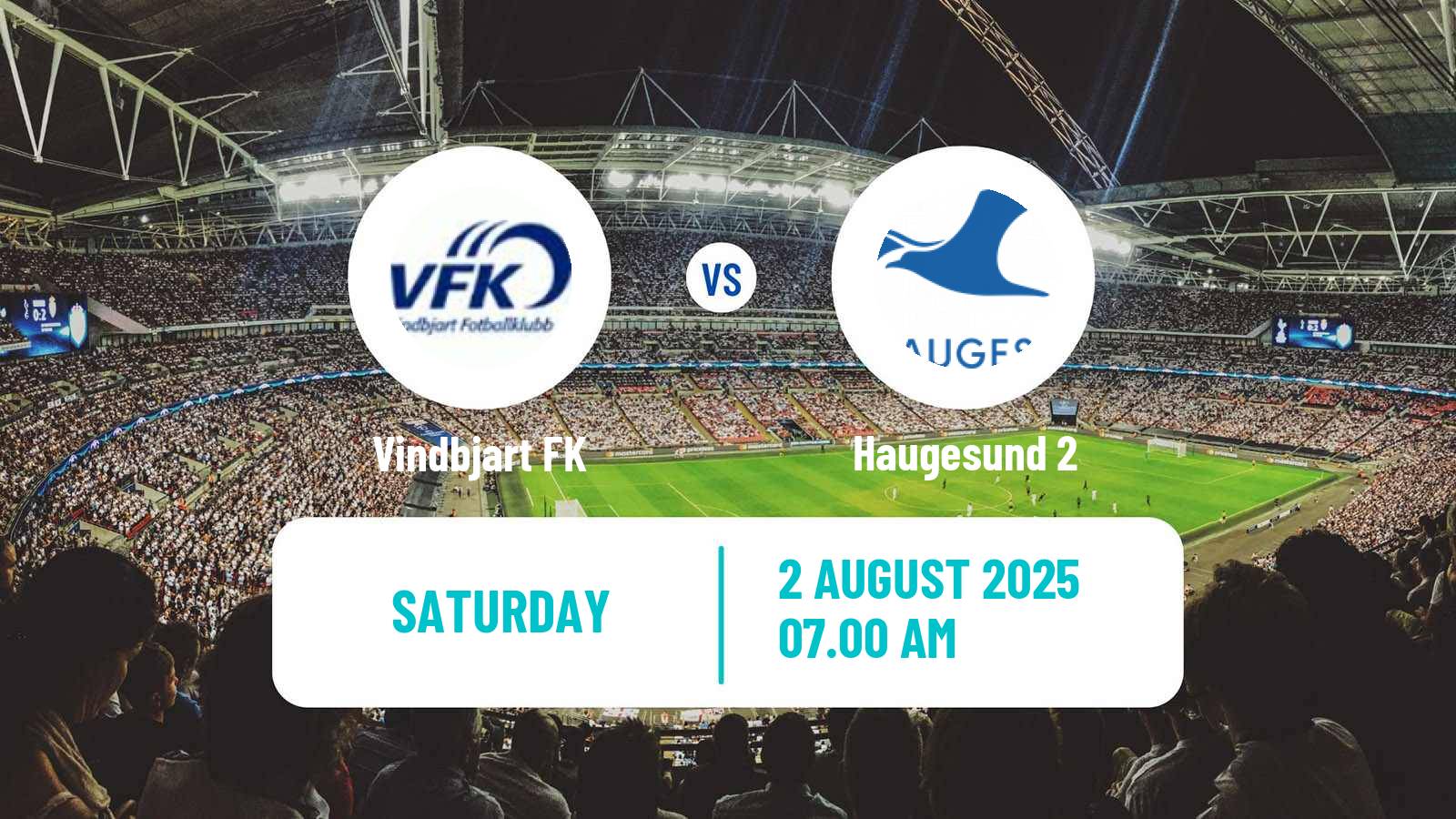 Football Norwegian Division 3 - Group 5 Vindbjart - Haugesund 2