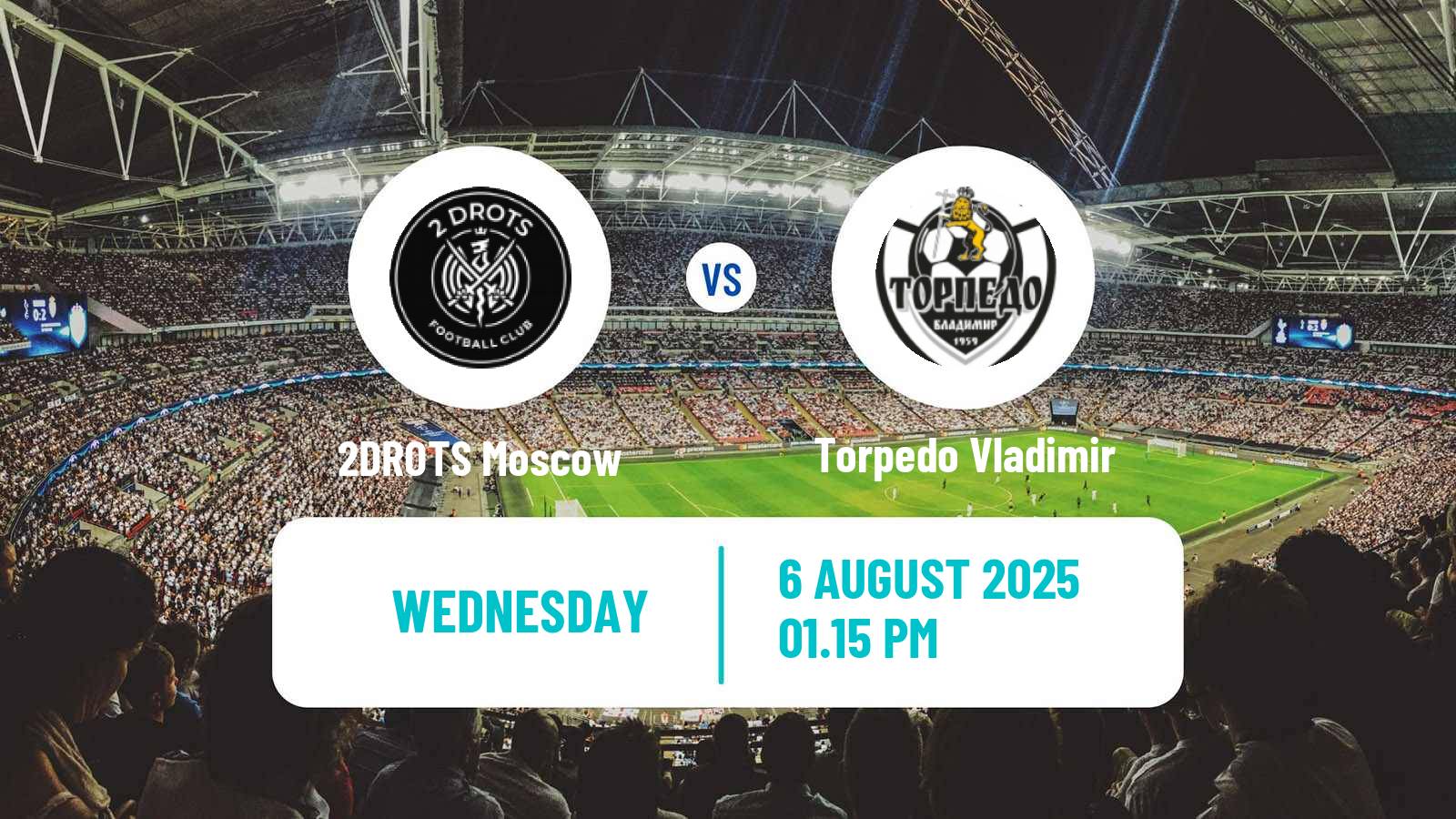 Football Russian Cup 2DROTS Moscow - Torpedo Vladimir