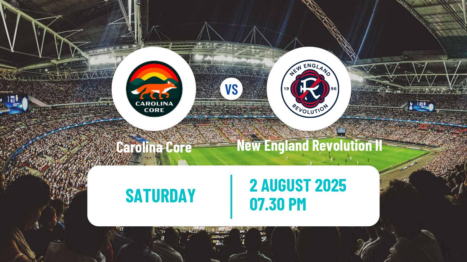 Football MLS Next Pro Carolina Core - New England Revolution II