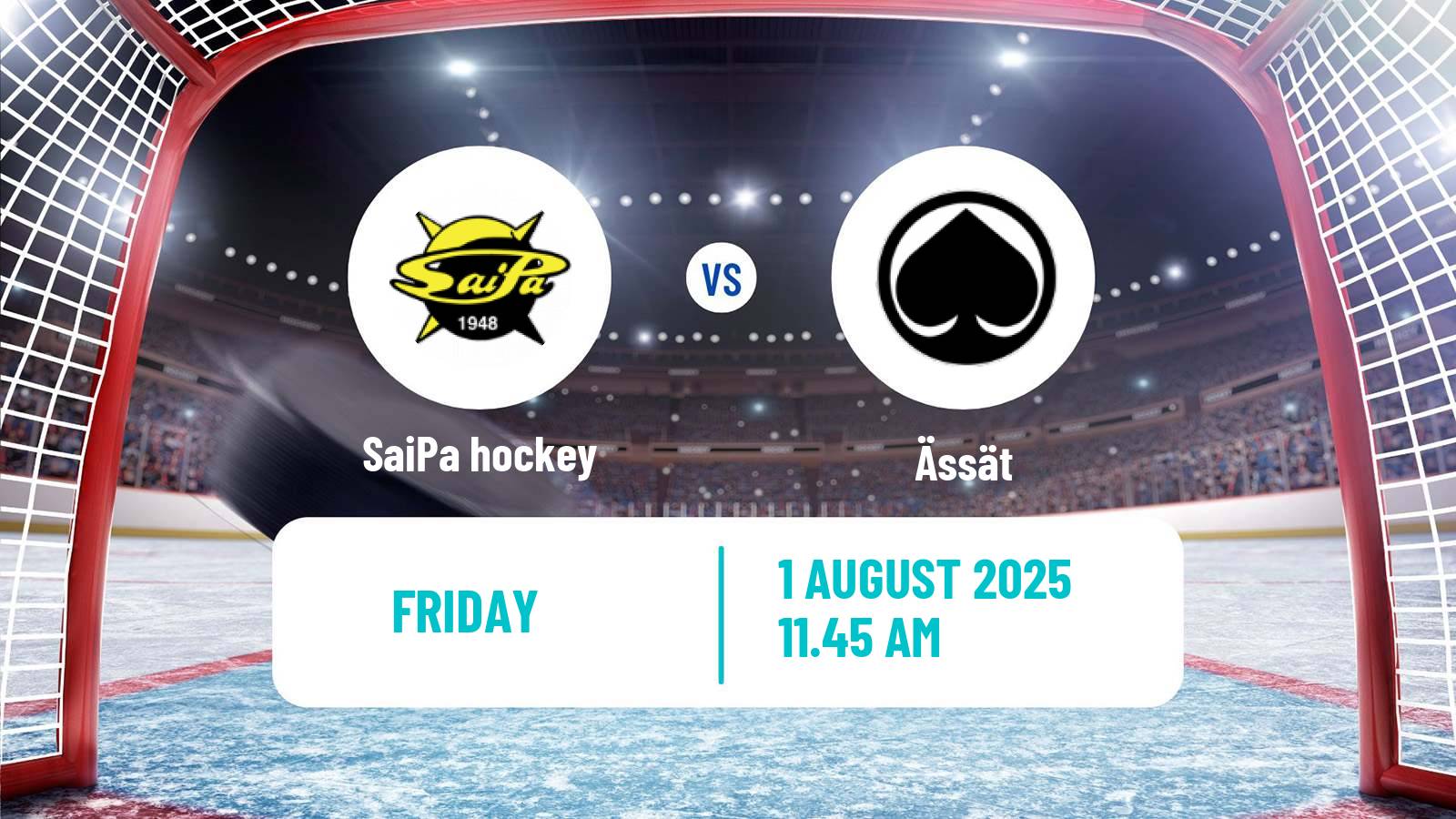 Hockey Finnish Pitsiturnaus SaiPa - Ässät