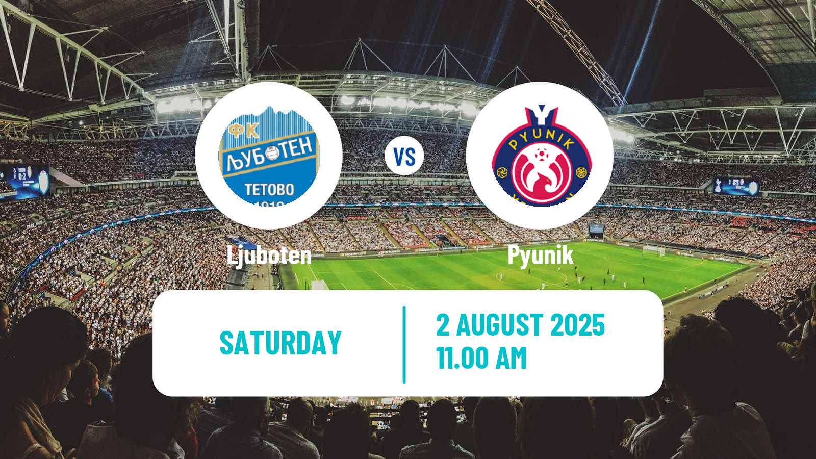 Football UEFA Champions League Women Ljuboten - Pyunik