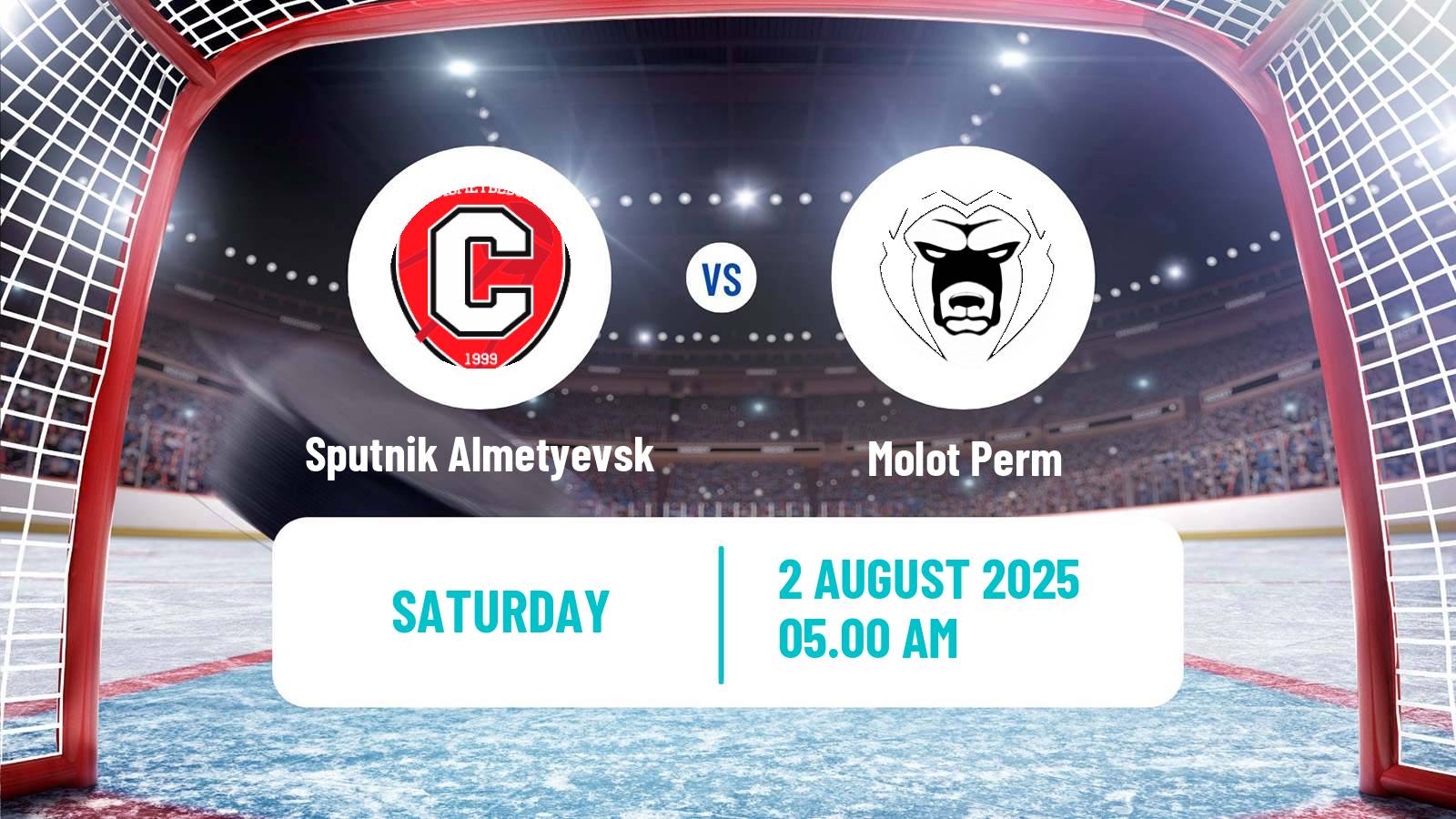 Hockey Club Friendly Ice Hockey Sputnik Almetyevsk - Molot Perm
