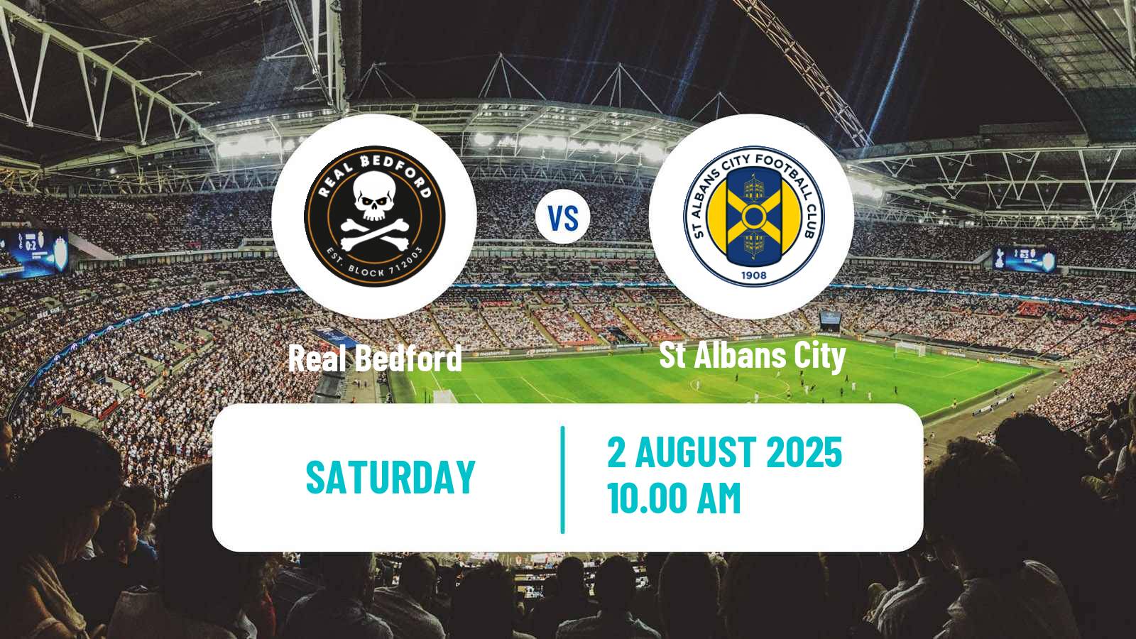 Football Club Friendly Real Bedford - St Albans City