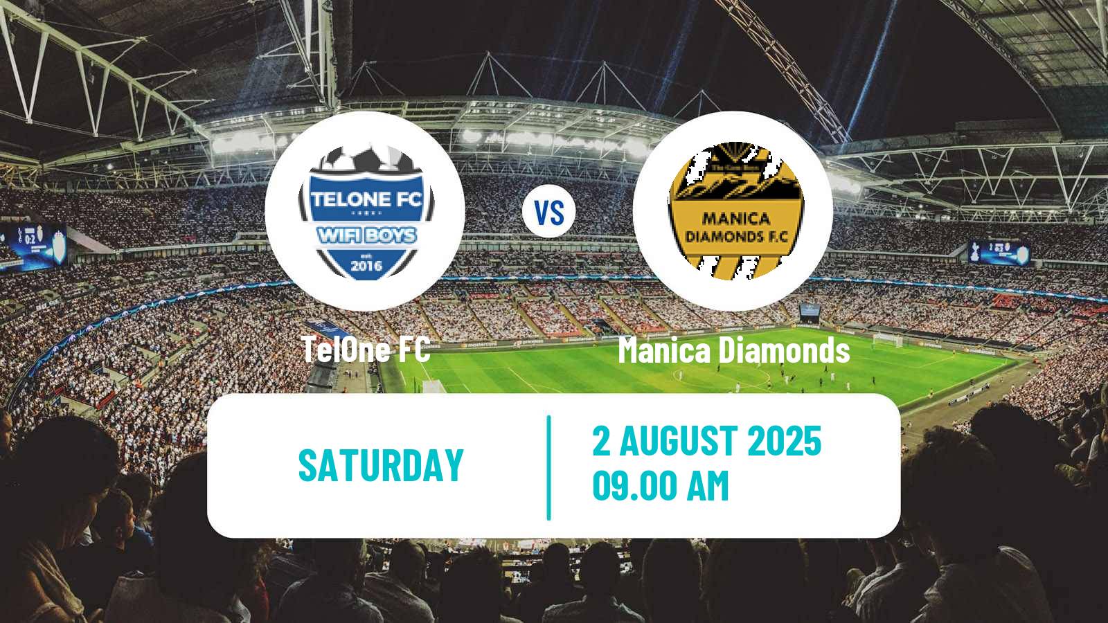 Football Zimbabwe Premier League TelOne - Manica Diamonds