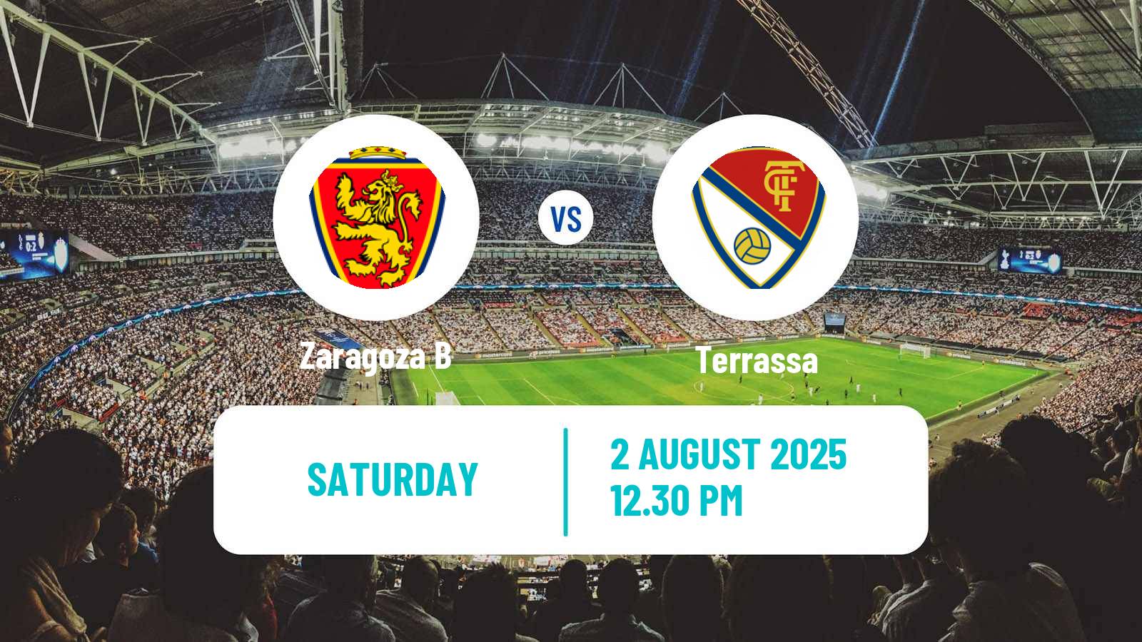 Football Club Friendly Zaragoza B - Terrassa