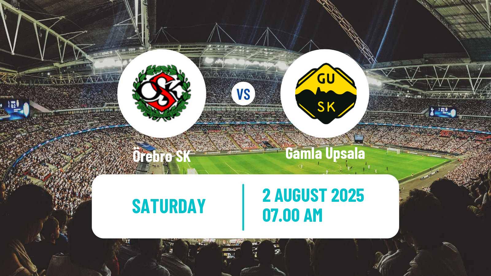 Football Swedish Elitettan Women Örebro SK - Gamla Upsala