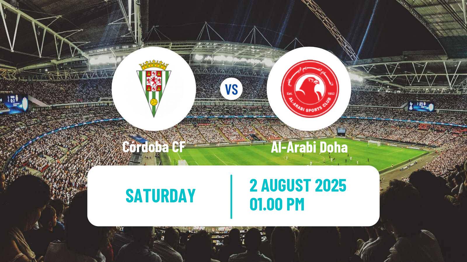 Football Club Friendly Córdoba - Al-Arabi Doha