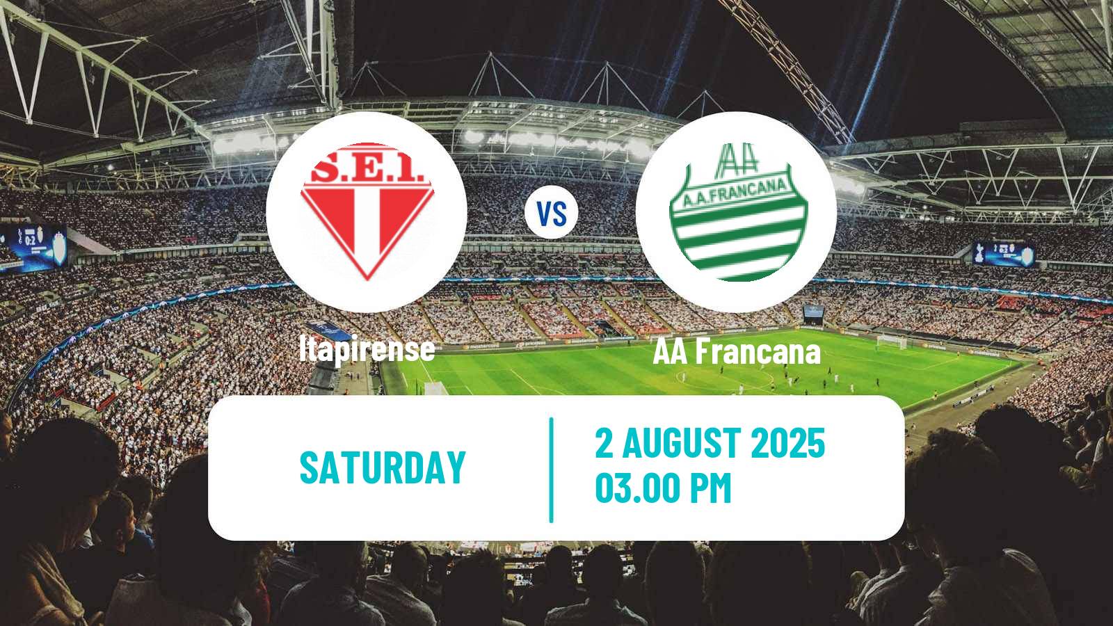 Football Brazilian Copa Paulista Itapirense - Francana