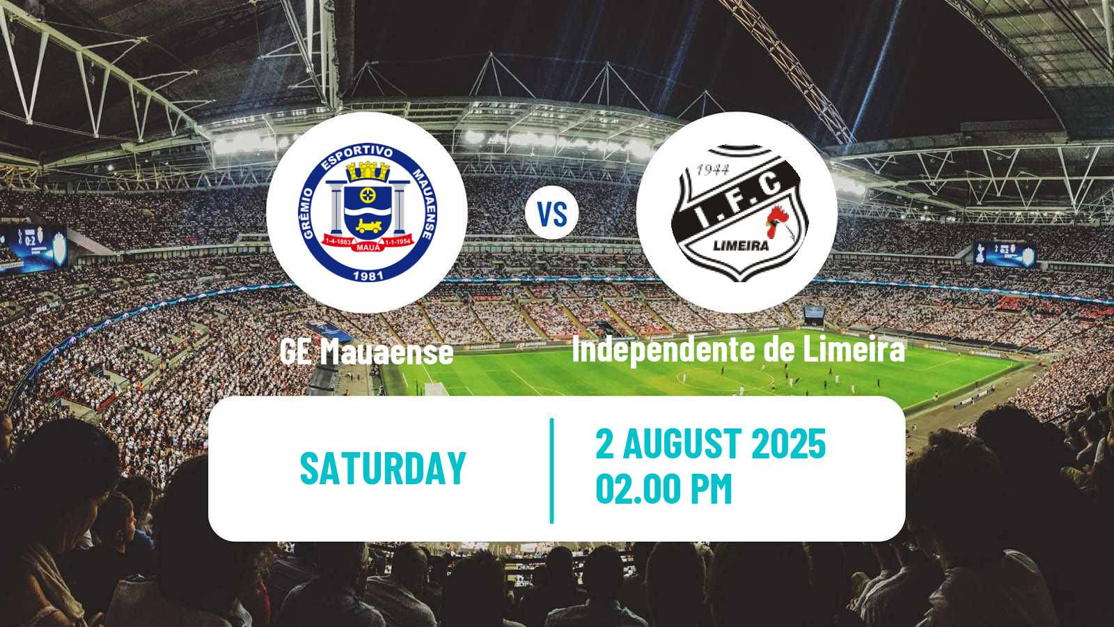 Football Brazilian Paulista B Mauaense - Independente de Limeira