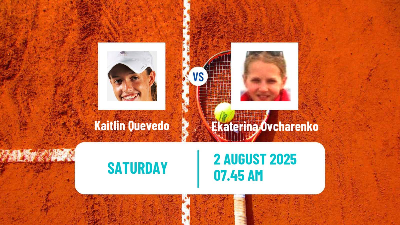 Tennis ITF W100 Gran Canaria Maspalomas Women Kaitlin Quevedo - Ekaterina Ovcharenko