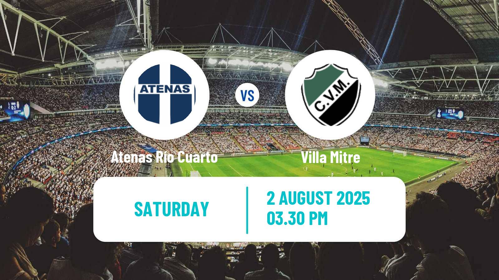 Football Argentinian Torneo Federal Atenas Río Cuarto - Villa Mitre