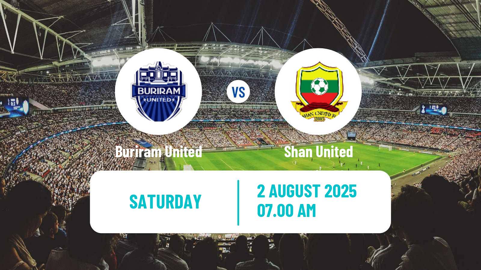 Football Club Friendly Buriram United - Shan United