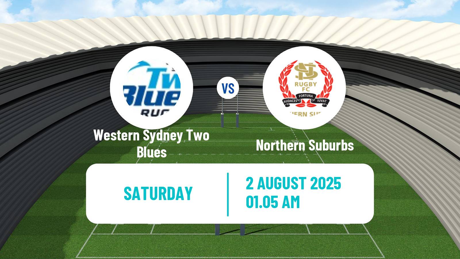 Rugby union Australian Shute Shield Western Sydney Two Blues - Northern Suburbs