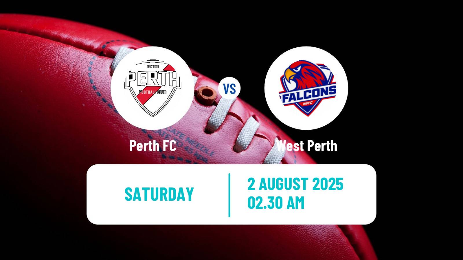 Aussie rules WAFL Perth - West Perth
