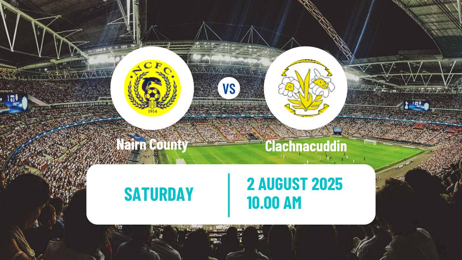Football Scottish Highland League Nairn County - Clachnacuddin