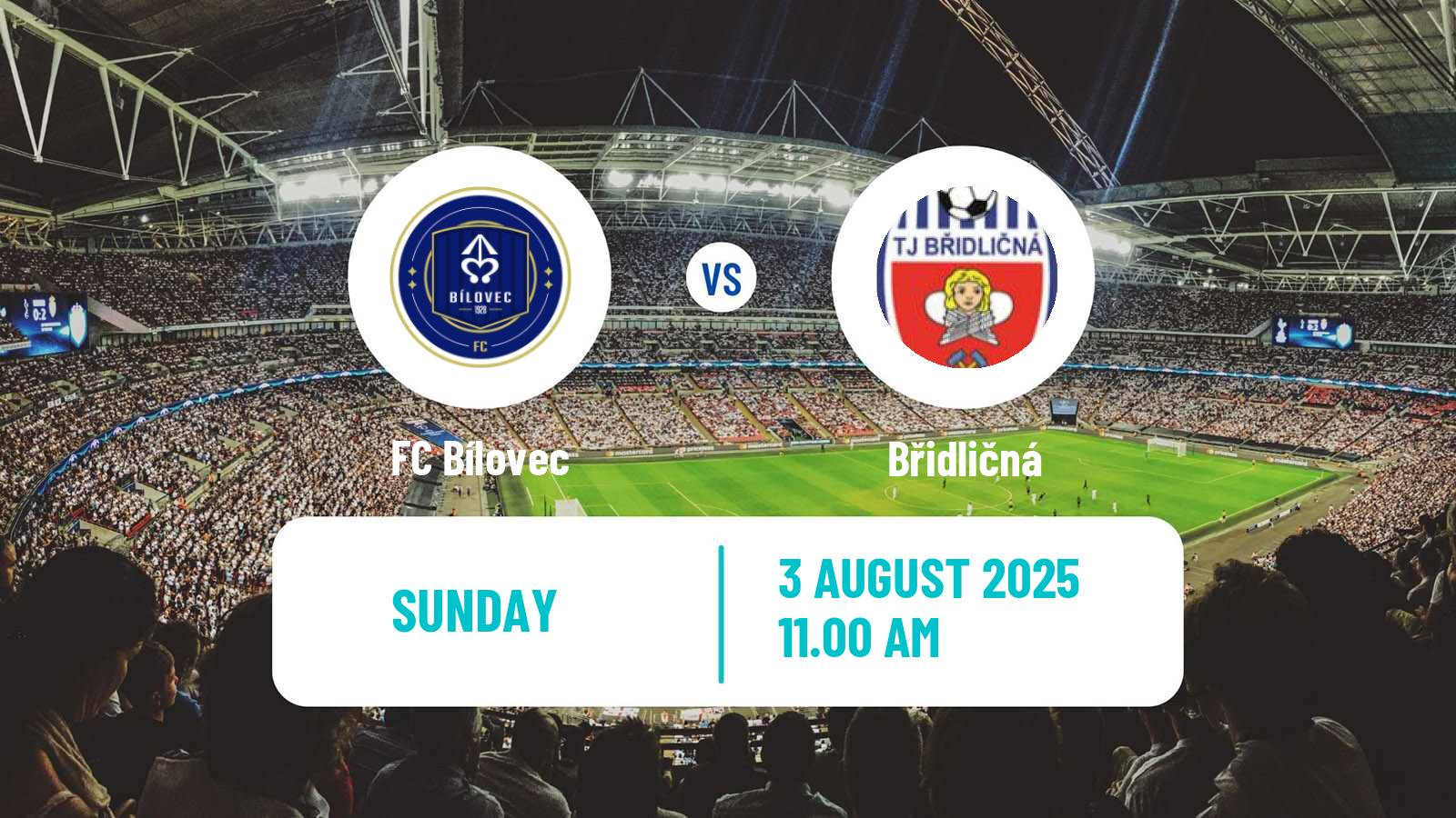 Football Czech Division F Bílovec - Břidličná