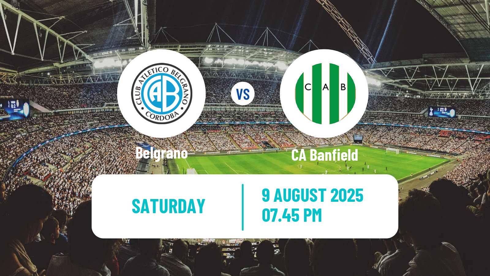 Football Argentinian Liga Profesional Belgrano - Banfield