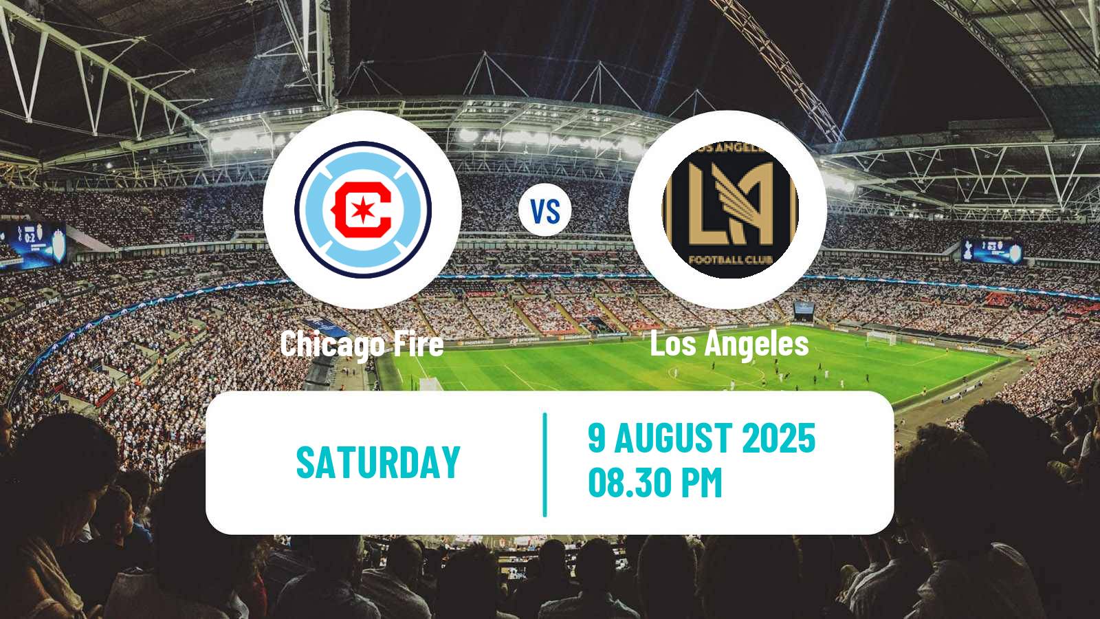 Football MLS Chicago Fire - Los Angeles