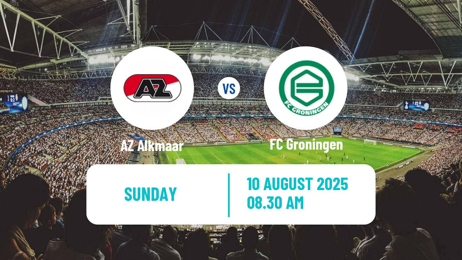 Football Dutch Eredivisie AZ Alkmaar - Groningen