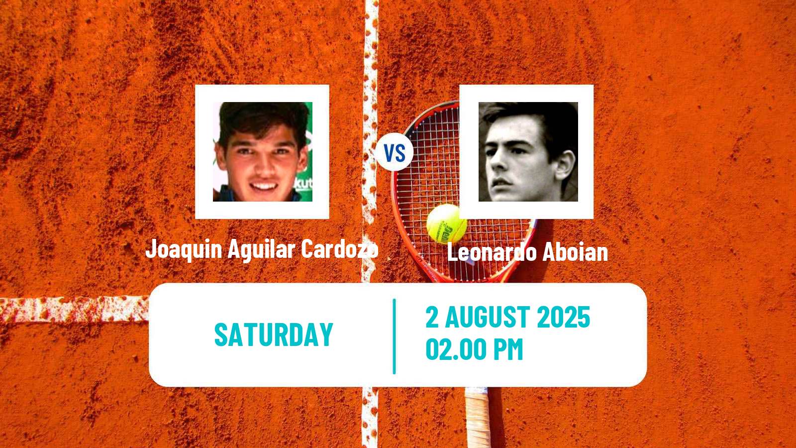Tennis ITF M15 Santiago 4 Men Joaquin Aguilar Cardozo - Leonardo Aboian