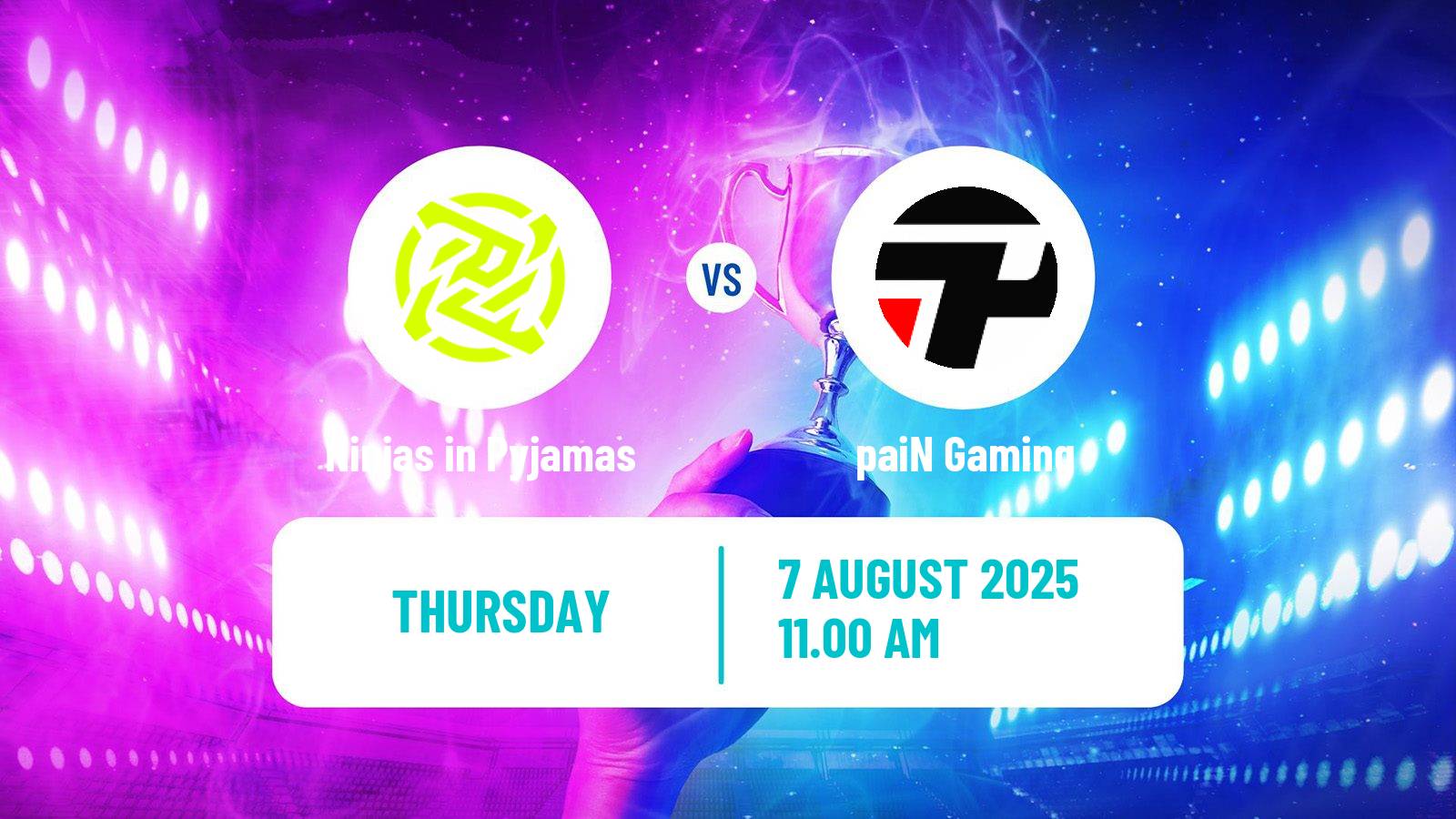 Esports Counter Strike Blast Bounty Ninjas in Pyjamas - paiN Gaming