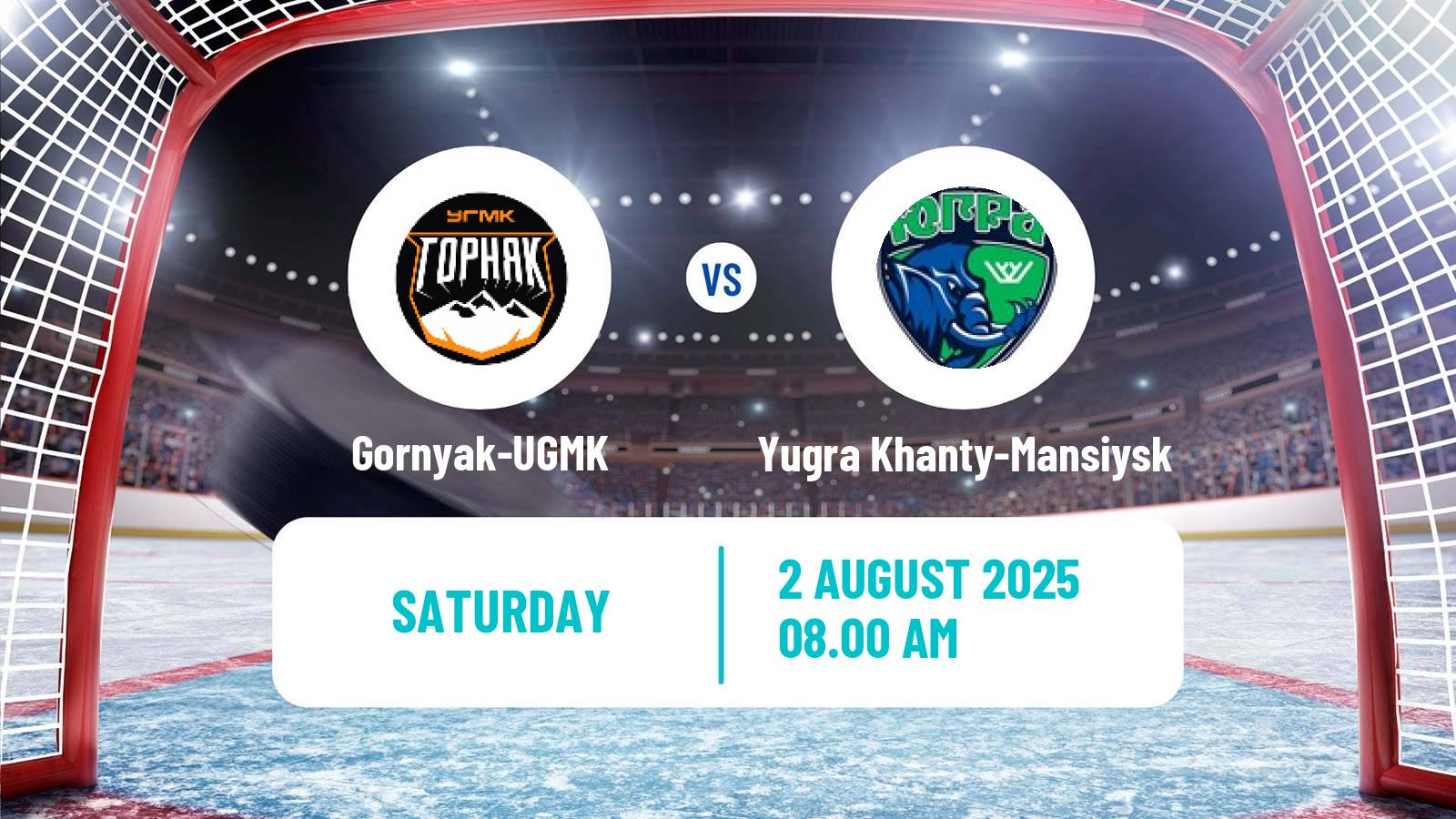 Hockey Club Friendly Ice Hockey Gornyak-UGMK - Yugra Khanty-Mansiysk