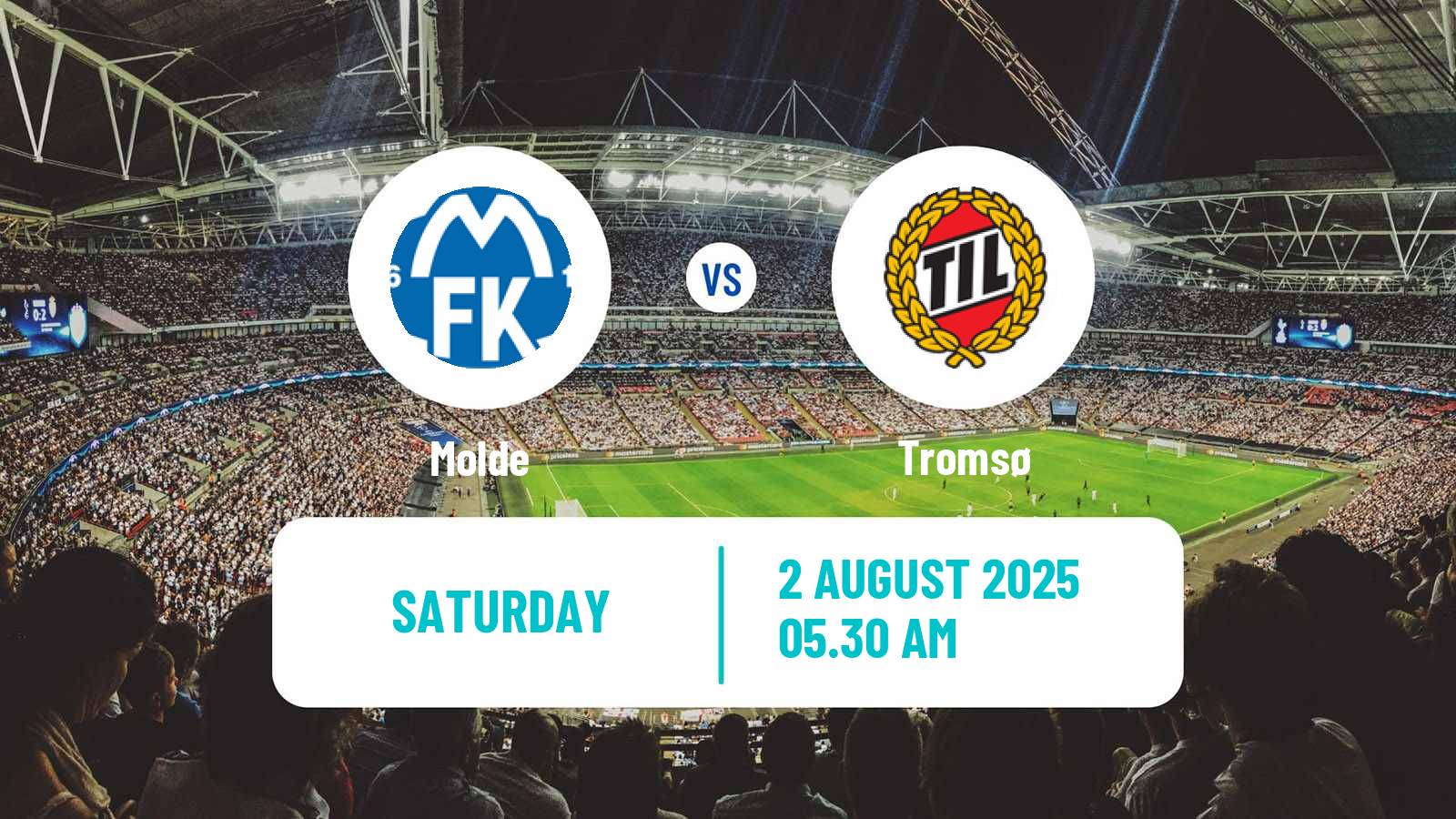 Football Norwegian Division 1 Women Molde - Tromsø