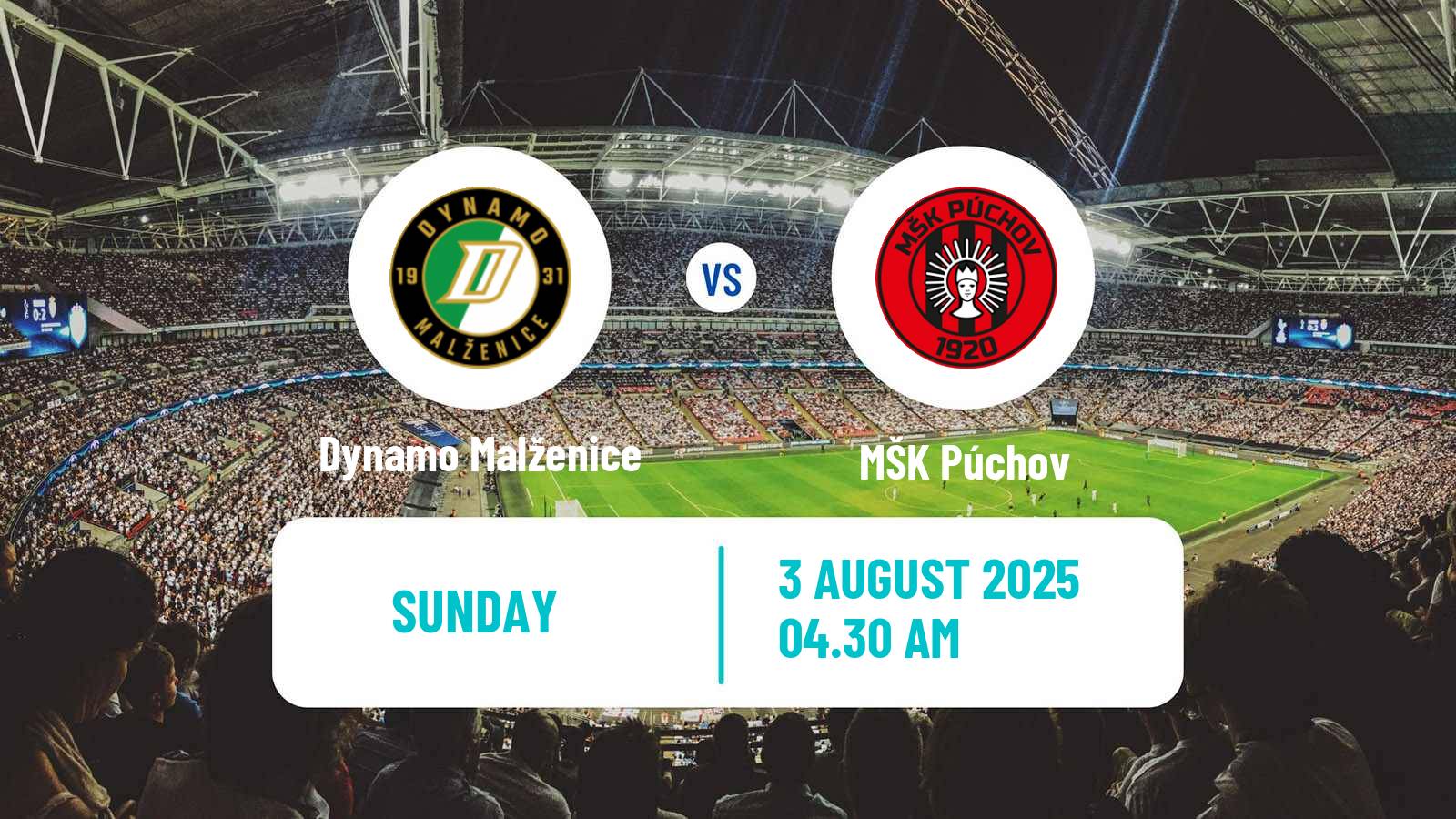 Football Slovak 2 Liga Dynamo Malženice - Púchov