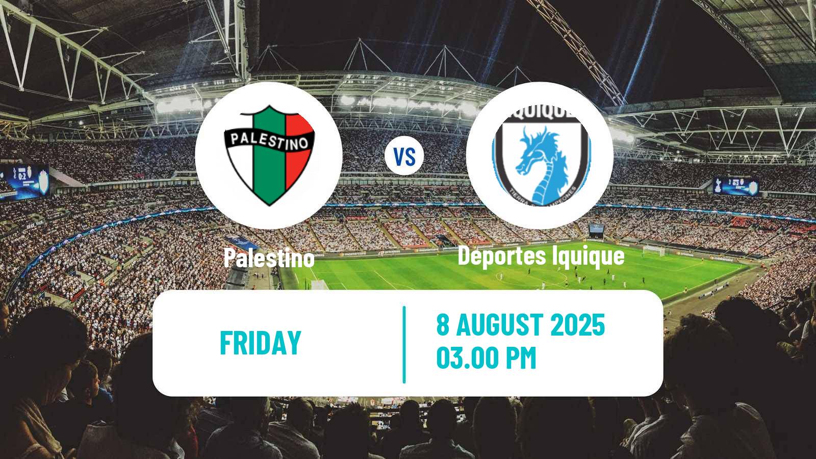 Football Chilean Primera Division Palestino - Deportes Iquique