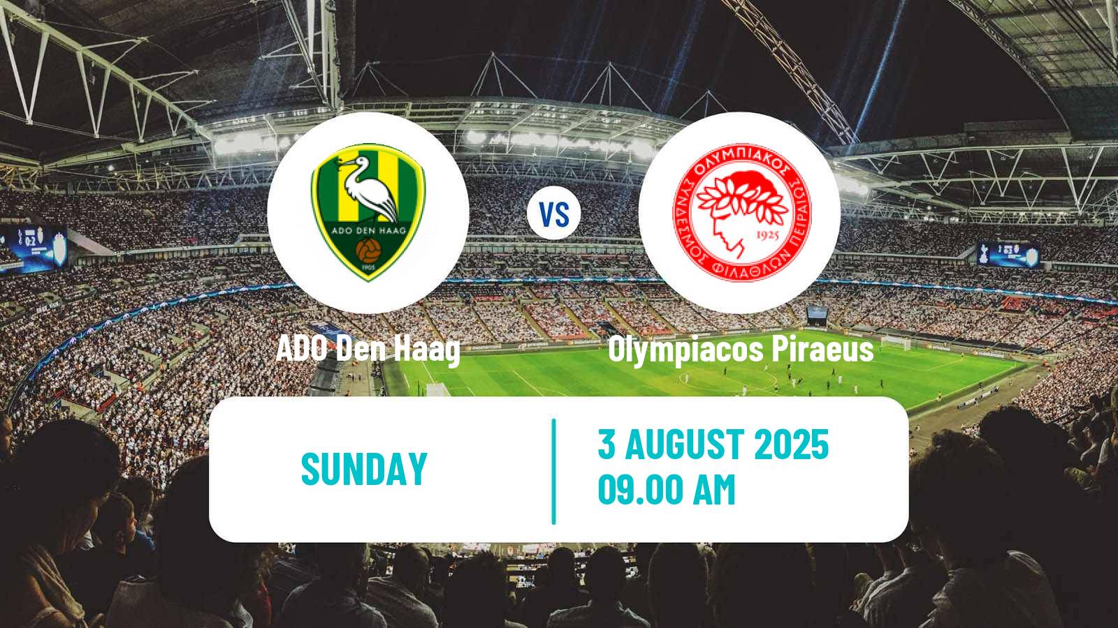 Football Club Friendly ADO Den Haag - Olympiacos Piraeus