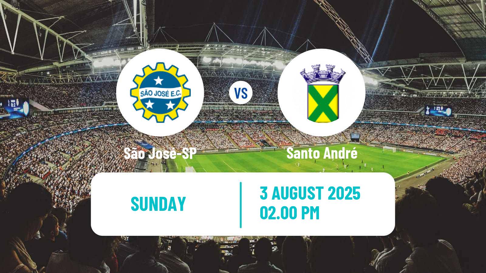 Football Brazilian Copa Paulista São José-SP - Santo André