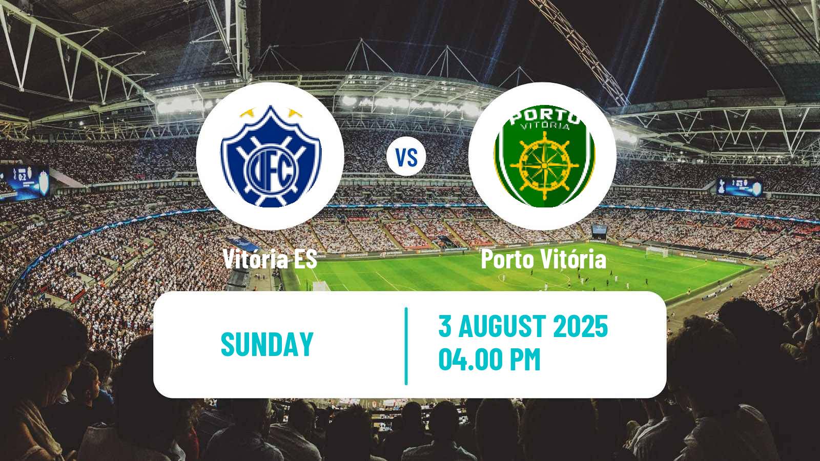 Football Brazilian Copa Espirito Santo Vitória ES - Porto Vitória